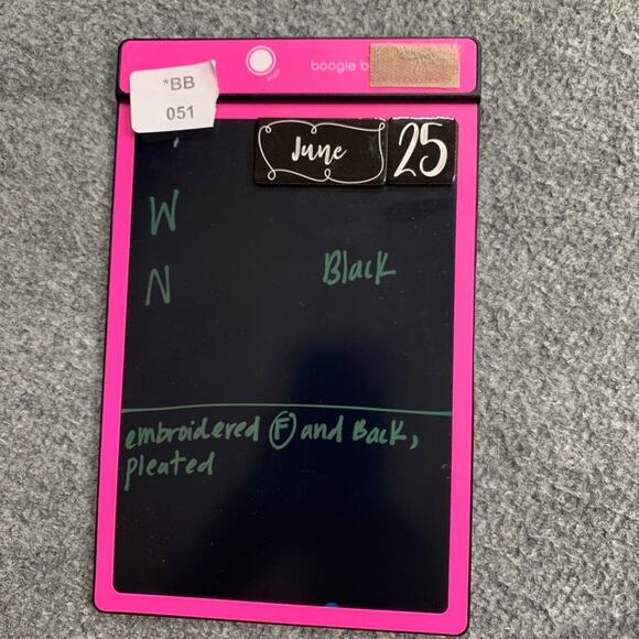 Talbots Skirt Women 14 P Petite Black Pure Silk Cut Out Floral Lasercut Side Zip - Picture 13 of 14